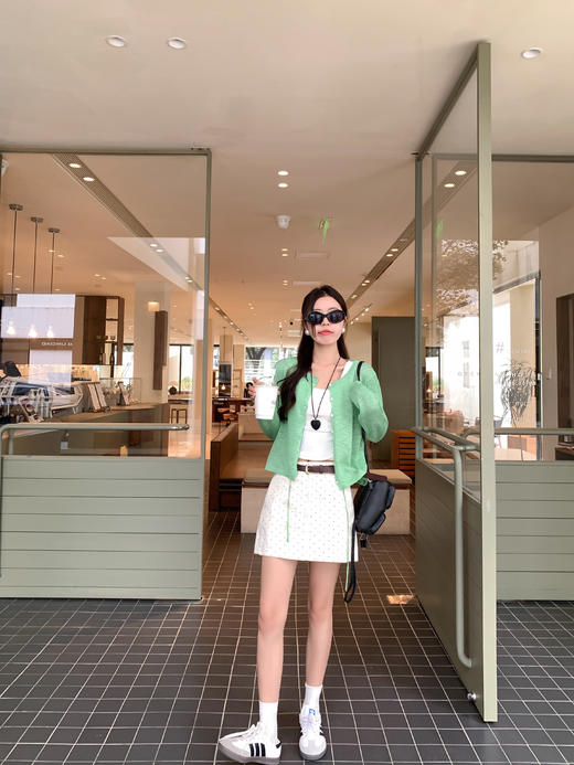 【169元任选2件】最后一波现货！杏色波点半身裙 商品图7