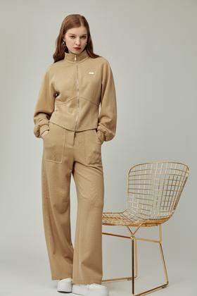 SAFICOO  时尚休闲 阔腿裤和弯刀裤结合式休闲裤