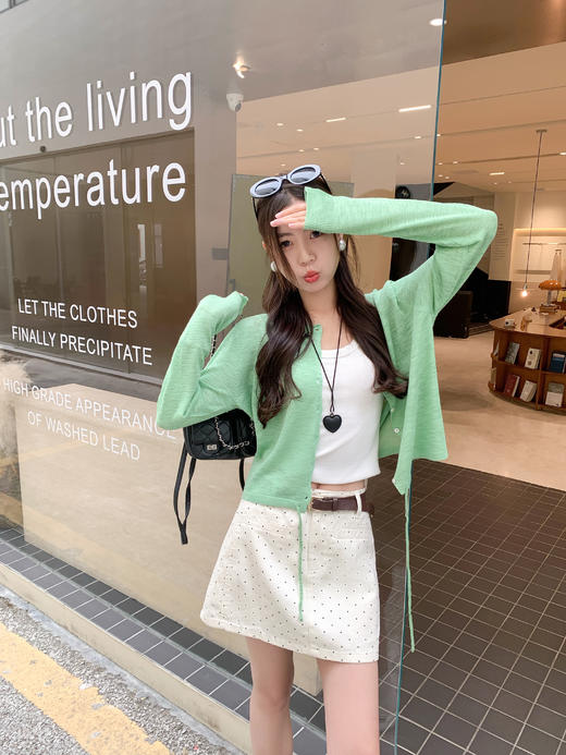 【169元任选2件】最后一波现货！杏色波点半身裙 商品图3