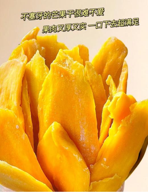 🥭芒果干届的扛把子【树芒原切芒果干】🤩不愧是果干界的“爱马仕”精选又大片又厚实的柬埔寨高乐蜜果种，🌈一颗仅出4片，0钠减糖版 好吃又健康，🔥真的被这款树芒芒果干惊艳到了！ 商品图2