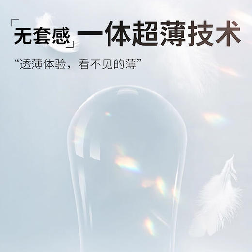 赤尾铂金至薄避孕套24只超薄避孕套安全套玻尿酸避孕套赤尾无套感 商品图2