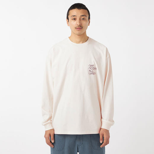 nanamica OOAL Graphic L/S Tee 有机棉宽松长袖圆领T恤 商品图0