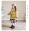 【孤品捡漏】（微脏）G244鹅黄女童加厚加绒棉服-喜出 商品缩略图4