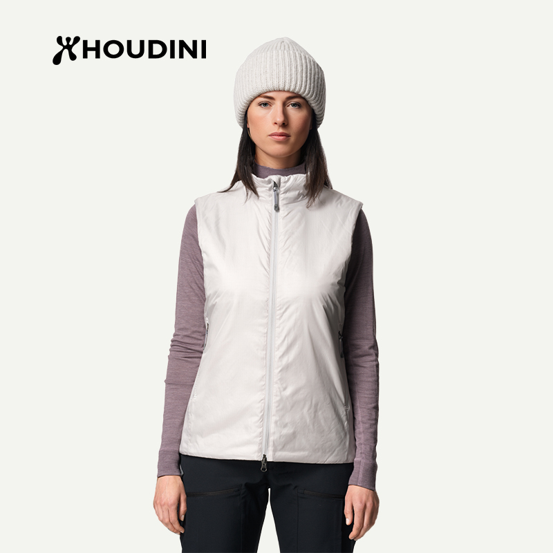 HOUDINI胡丁尼 Dunfri Vest 邓菲户外女秋冬轻便保暖防风棉马甲背心 820023