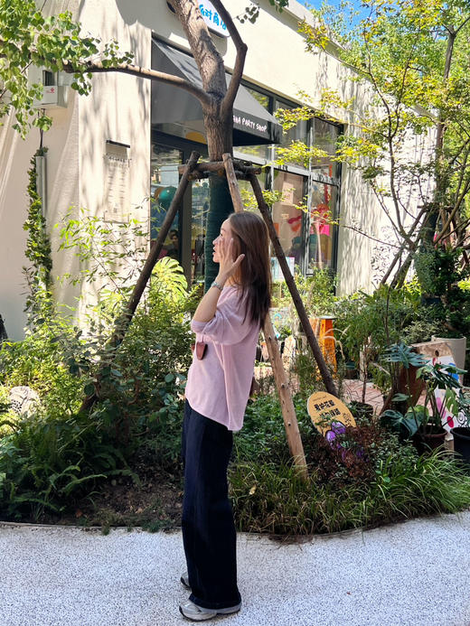 2508511   小禾 真丝亚麻 长袖针织上衣 商品图6