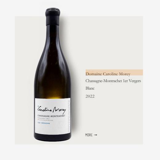 Domaine Caroline Morey Chassagne -Montrachet 1er Cru Vergers 2022|卡洛琳莫雷酒庄夏莎妮蒙哈榭一级园果园干白2022 商品图0