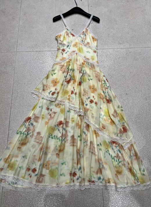 【门店同款】ENJOY夏季“悠然之境”黄玫瑰度假裙 163594464 商品图0