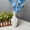 塑料3D打印丝绸简约干花瓶创意艺术装饰摆件北欧风高颜值网红花瓶 商品缩略图6
