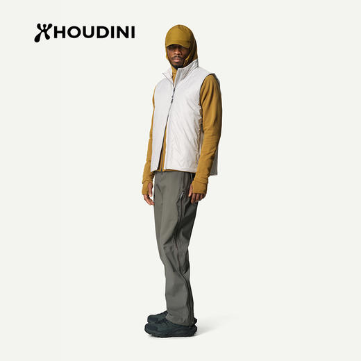 HOUDINI胡丁尼 Dunfri Vest 邓菲户外男秋冬轻便保暖防风棉马甲背心820024 商品图1