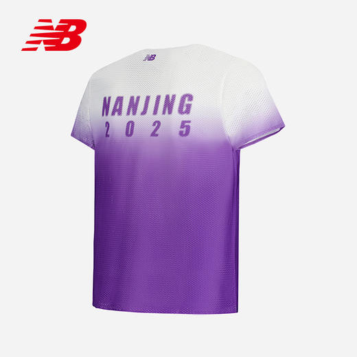 NEW BALANCE/NB南马限定系列男女款运动跑步舒适短袖T恤 商品图3