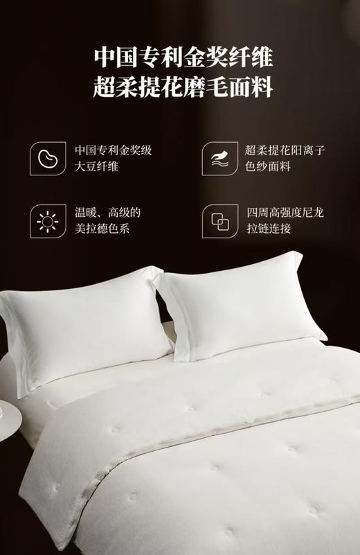 10楼 梦洁 水洗磨毛大豆四季被：七彩二代 吊牌价799元-899元活动价499元-599元 商品图1