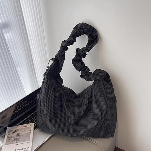 裁缝学苑AQ534韩版百搭格子帆布包单肩斜挎托特包纸样女装上课通勤包样板 商品图2