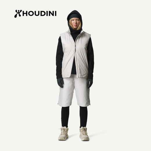 HOUDINI胡丁尼 Dunfri Vest 邓菲户外女秋冬轻便保暖防风棉马甲背心 820023 商品图1