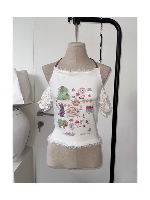 Kaiy Xiao 早秋系列 农场小兔泡泡袖 商品图2