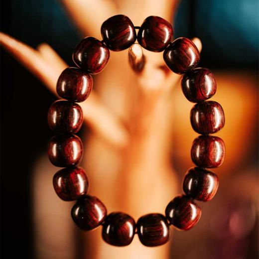 海黄紫油梨鼓珠单圈手串 | 珠径1.4【器悟雅玩】 商品图0