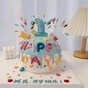 多款式~彩色烟花HAPPY卡通蛋糕(下单备注要改的数字)-低糖处理无添加 商品缩略图2