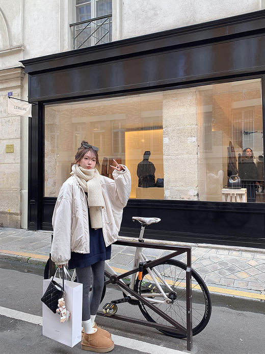 金蘑菇菇 入冬最打动我的羊毛小棉袄 / 小棉服 松弛可爱 商品图1