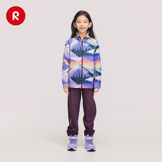 芬兰reima2025秋冬新品男女儿童中童柔软保暖抓绒针织开衫卫衣 商品图3