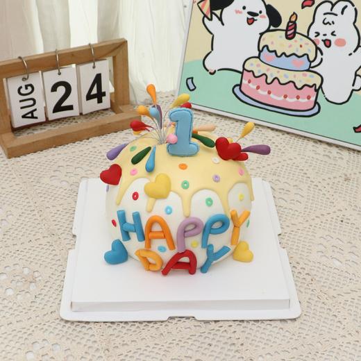 烟花数字蛋糕—数字可改 商品图1