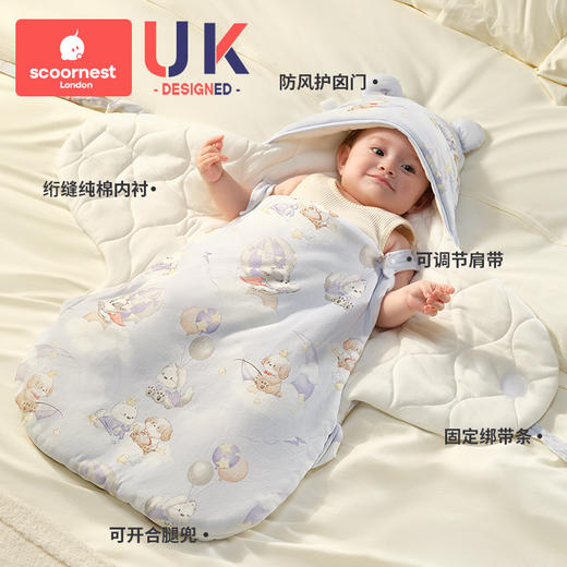科巢包被新生婴幼儿初生专用包单必备用品纯棉a类春夏厚冬四季款 商品图4