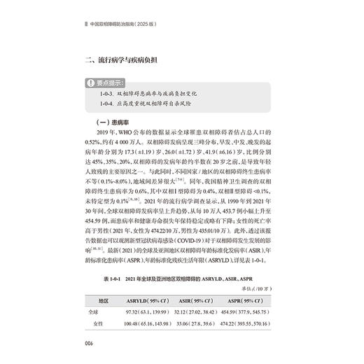 中国双相障碍防治指南（2025版） 方贻儒 刘铁榜 主编 可供临床操作和实践的双相障碍防治指南 9787117383592 人民卫生出版社 商品图4