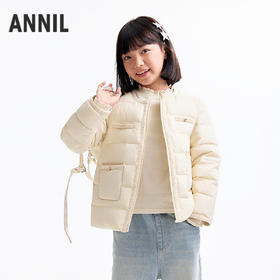 【实体店同款】女童短款羽绒服冬季新款安奈儿童装AG545457