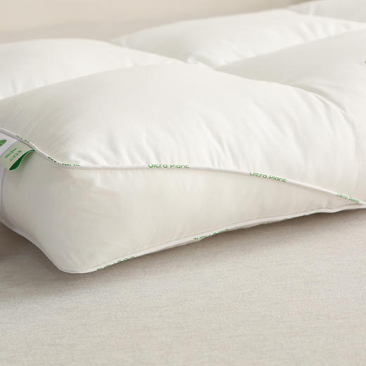 加倍生活 A类全棉青荷护颈枕 立体护颈枕头 全棉枕芯 甄选新疆长绒棉 48小时发货 商品图6