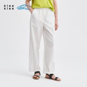 2楼素然环保棉纱罗棉布锥裤吊牌价1450
