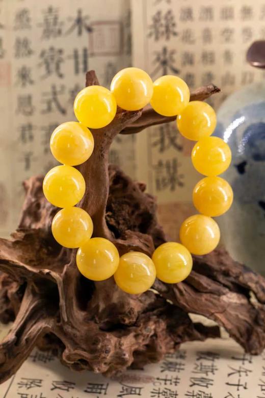 附证书，一周内发货【虎皮纹大咪手串 蜜蜡多功能串】黄蜜蜡虎皮纹，大咪数手串珠串17mm；108蜜蜡多功能串，项链、手串、手持 商品图1