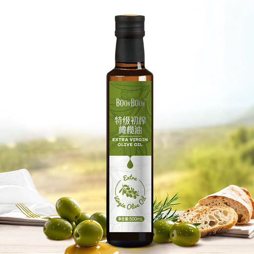 【闪电精选】BoonBoon椰满满特级初榨橄榄油  凉拌烹饪食用油  500ml 商品图5