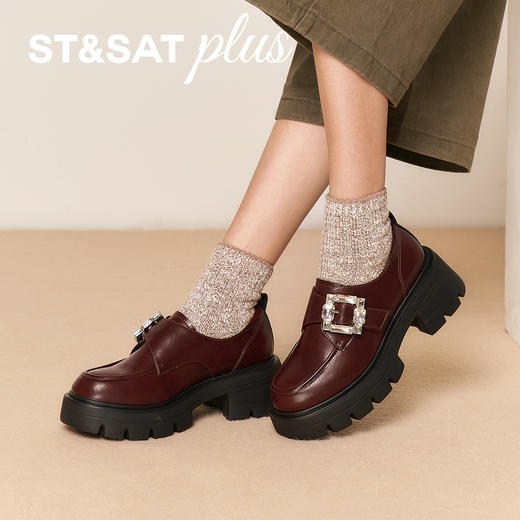 星期六时尚甜酷增高厚底乐福SSD3111051 商品图3