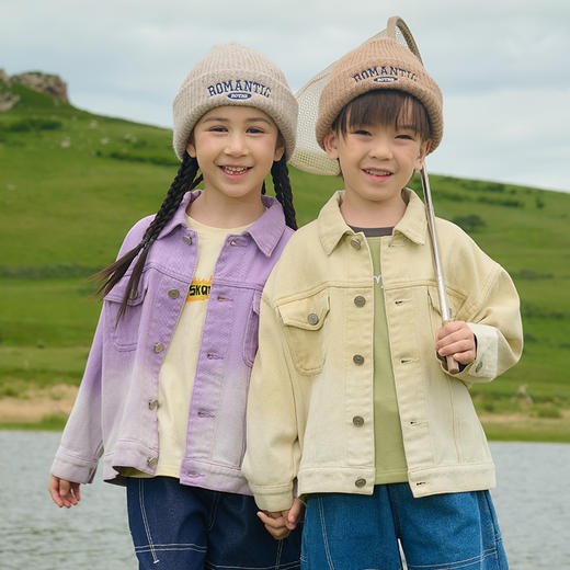 棉花堂工装渐变软牛仔童装外套——FA52033 商品图6