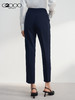 G2000【烟管裤/多面弹性/商场新款】女装FW25商务通勤九分裤西裤56251016 商品缩略图1