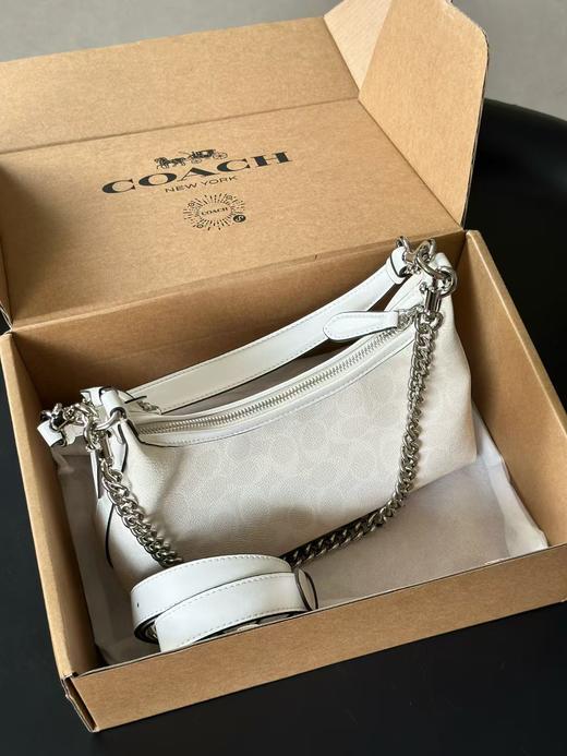 寇驰老花Juliet经典老花复古月牙包 商品图7