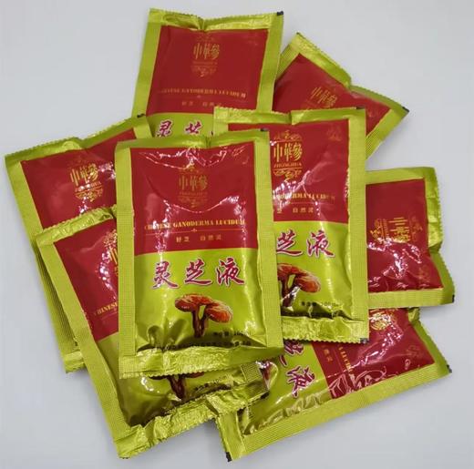 中华参灵芝液长白山灵芝100ml袋装东北吉林朝鲜族老字号 商品图2