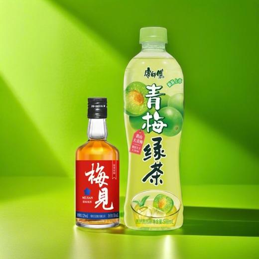 【特调DIY】微醺梅茶：梅见12°原味梅酒(小) 50ml + 康师傅青梅绿茶500ml 商品图1