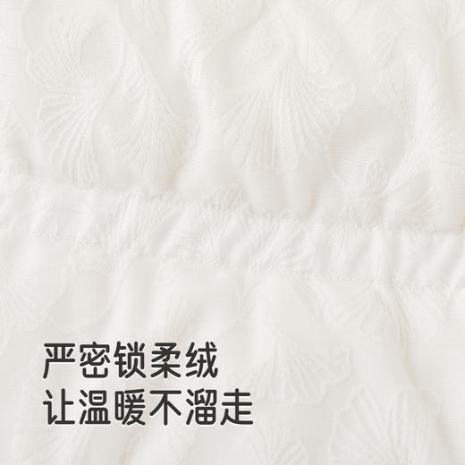 【高定系列】英氏婴儿羽绒连体衣提花长袖哈衣冬季保暖女宝新款 商品图2