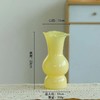 中古玻璃花瓶插鲜花瓶子法式轻奢桌面摆件居家装饰品小众 商品缩略图5