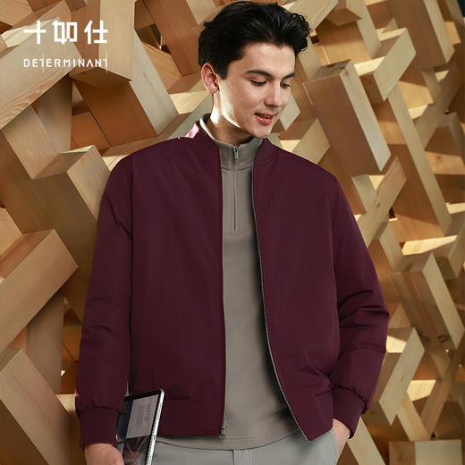 秋冬梭织双面穿棒球羽绒-OW11-02 商品图1