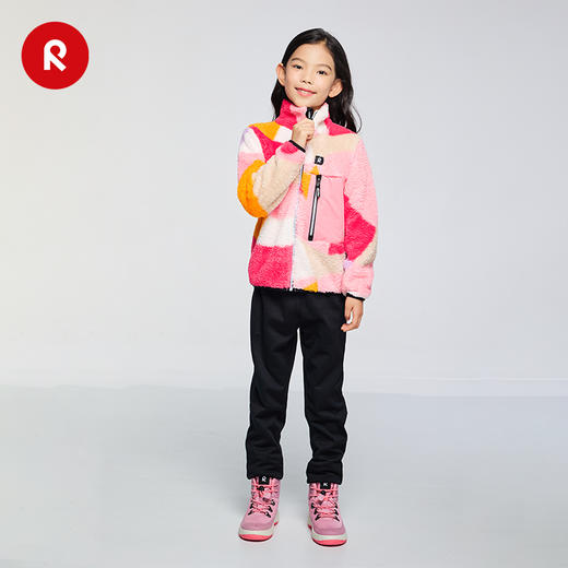 芬兰reima2025秋冬新款男女儿童中童抓绒保暖亲肤运动耐穿针织裤 商品图2