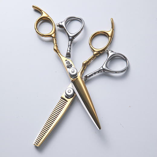 美发剪头发工具江湖明星平剪牙剪入门款剪刀发廊家庭用剪碎发打薄 商品图5