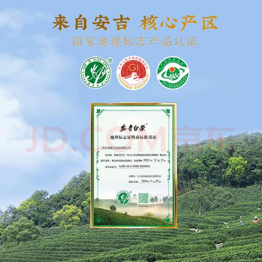 【安吉白茶】去寻2025新茶叶礼盒特级 商品图2