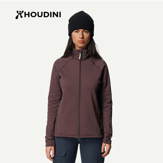HOUDINI胡丁尼  Power Up Jacket 高阶魔术师户外女立领保暖抓绒衣 830020/830067 商品图1