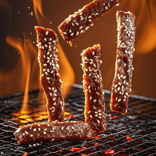 【香辣牛肉干🌶️】一口上瘾！根本停不下来🔥嚼劲十足，辣得过瘾，追剧必备零食✅秘制香料慢火烘烤🔥爽辣鲜香嚼着吃！😋真空包装发货 商品图3