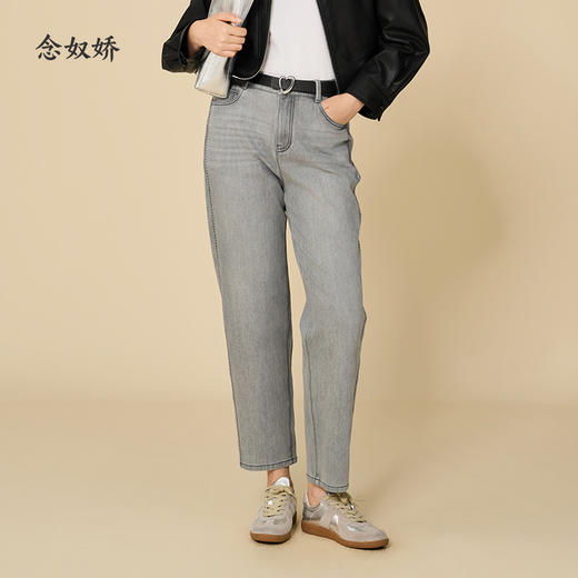 【商场同款】CNT5890 “ 漫步裤 ”萝卜裤型包容显瘦 格雷灰色系好搭配 商品图9