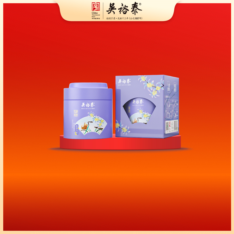 180g罐装花语茶言桂花乌龙