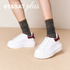星期六百搭韩系时尚厚底小白鞋SSD3112038 商品缩略图8