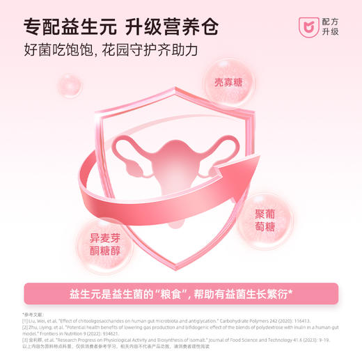 【女性健康】优美达密蜜益生菌 呵护花园微生态搭配蔓越莓萃取物 告别难“炎”之隐 花园悄然自净净 16袋/盒 商品图4