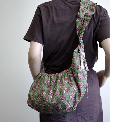 裁缝学苑AQ537夏季新款饺子腋下包百搭单肩斜挎包纸样女装样板图纸 商品图2