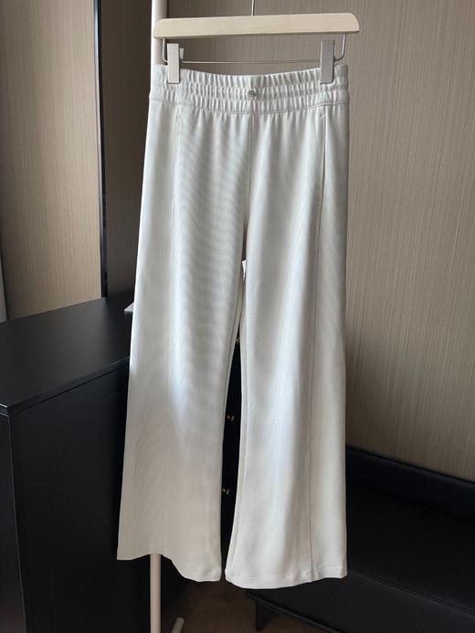 点此购买 lulu露露春秋季女士中腰罗纹直筒阔腿裤 ye 328894 商品图1